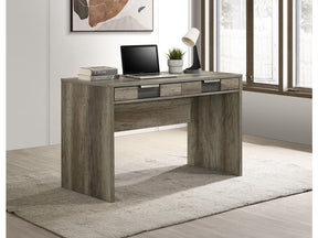 Rangley Grey/Brown Writing Desk - Ornate Home