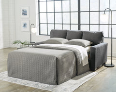 Rannis Pewter Full Sofa Sleeper and Recliner - Ornate Home