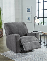 Rannis Pewter Recliner (Online Special Price) - Ornate Home