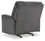 Rannis Pewter Recliner (Online Special Price) - Ornate Home