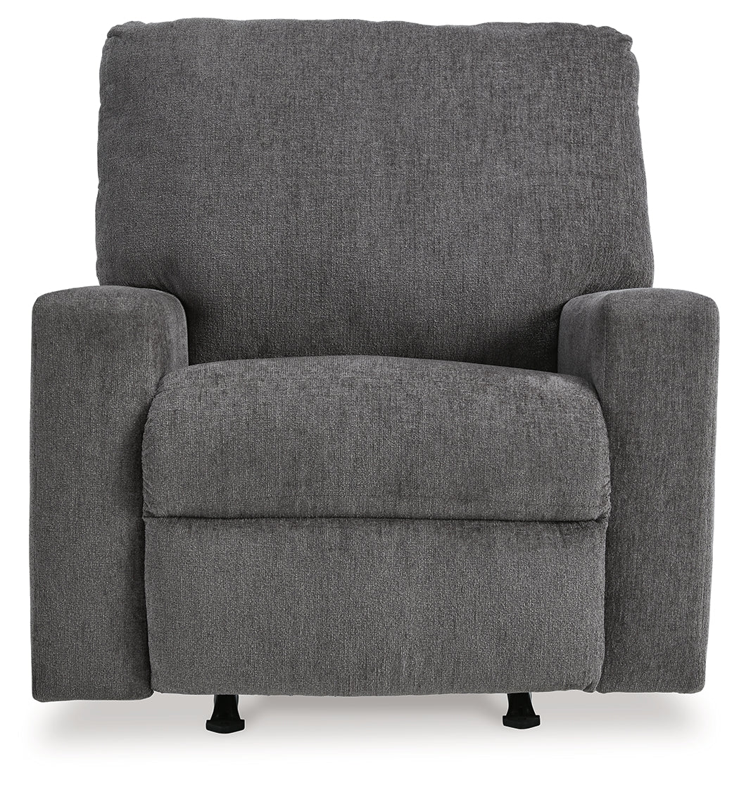 Rannis Pewter Recliner (Online Special Price) - Ornate Home