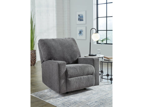 Rannis Pewter Recliner - Ornate Home