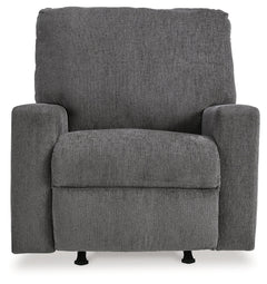 Rannis Pewter Recliner - Ornate Home