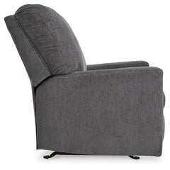 Rannis Pewter Recliner - Ornate Home