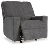 Rannis Pewter Twin Sofa Sleeper & Recliner - Ornate Home