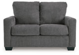 Rannis Pewter Twin Sofa Sleeper & Recliner - Ornate Home