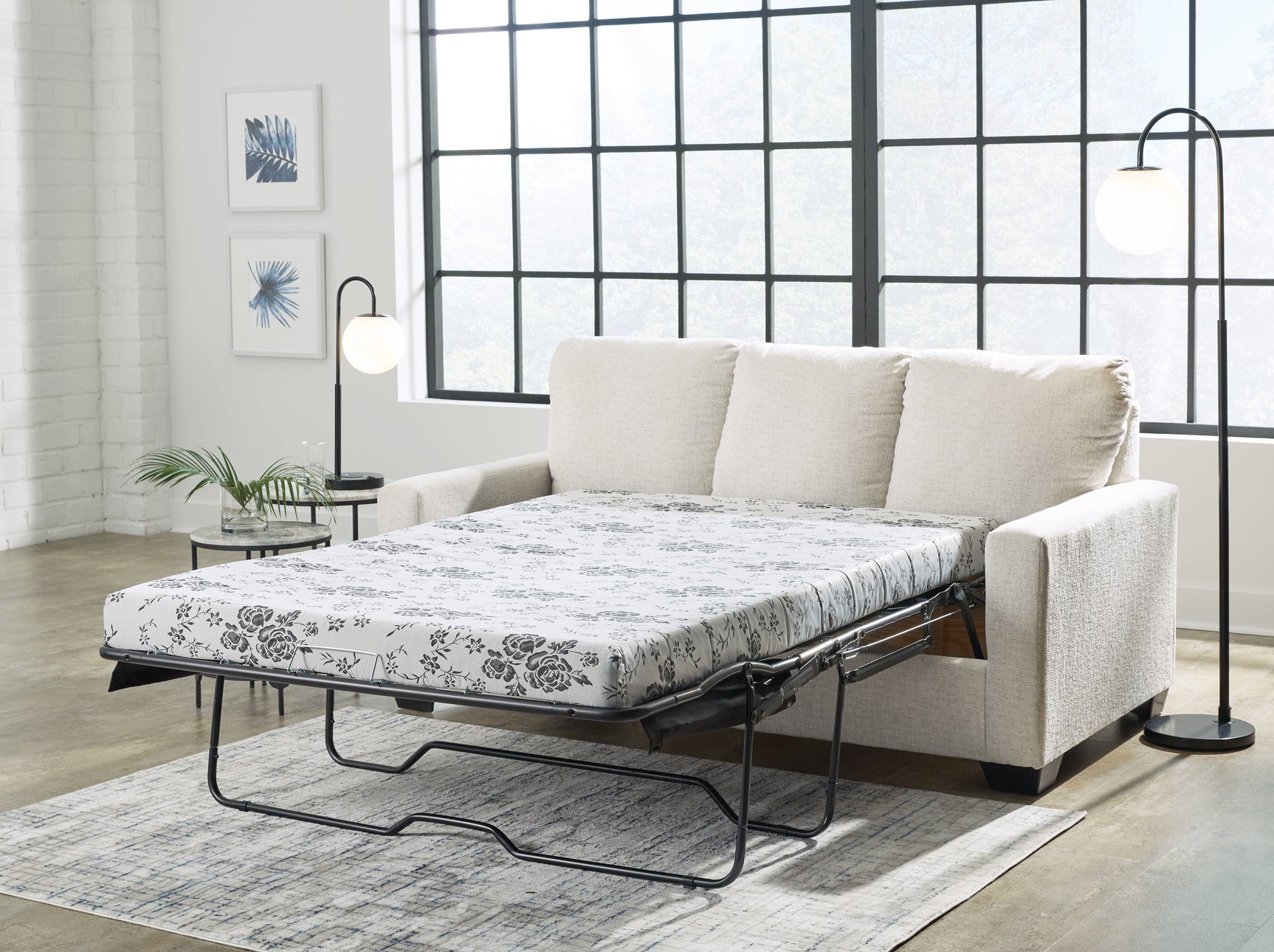 Rannis Snow Full Sofa Sleeper - Ornate Home