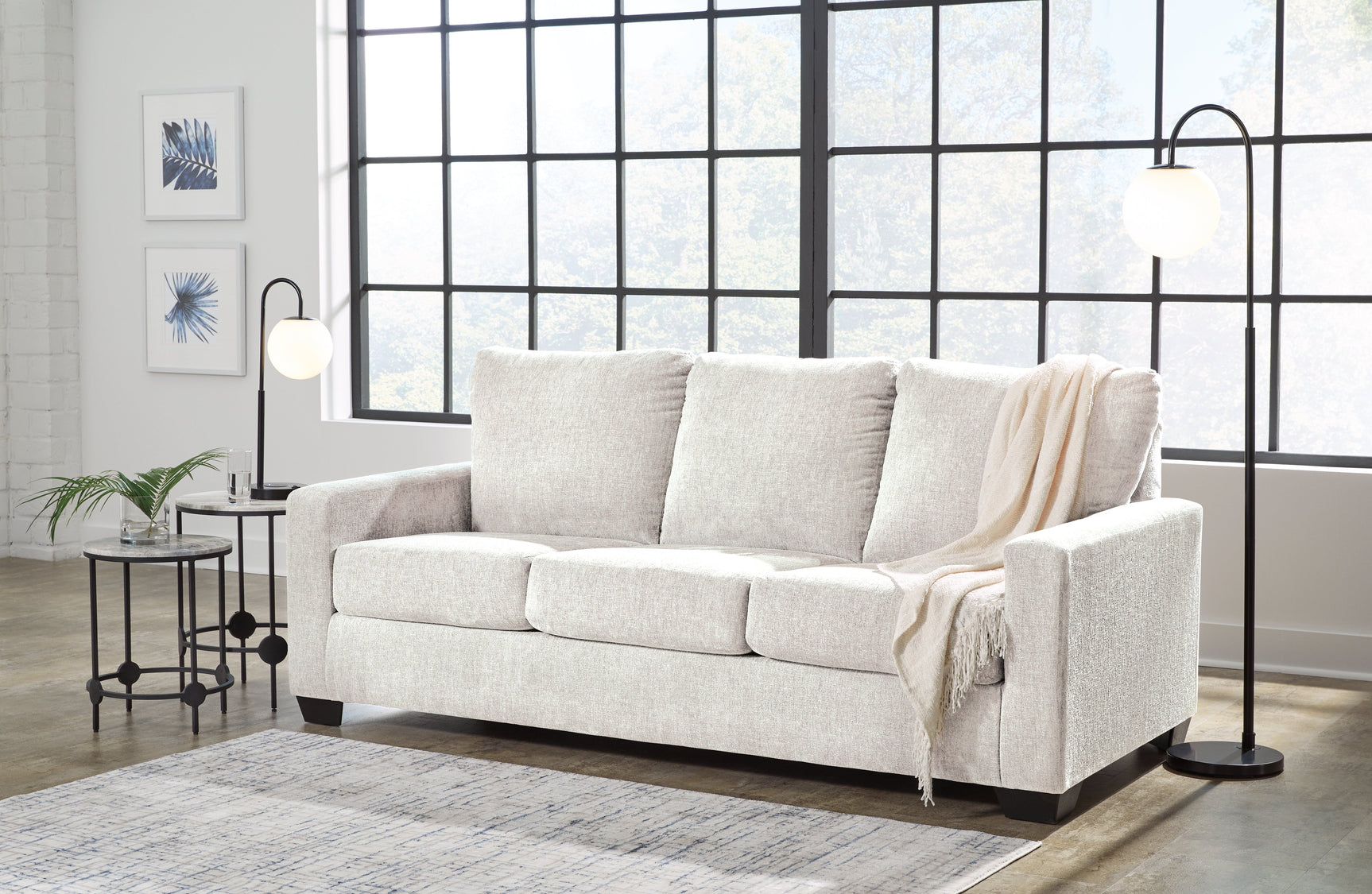 Rannis Snow Queen Sofa Sleeper - Ornate Home