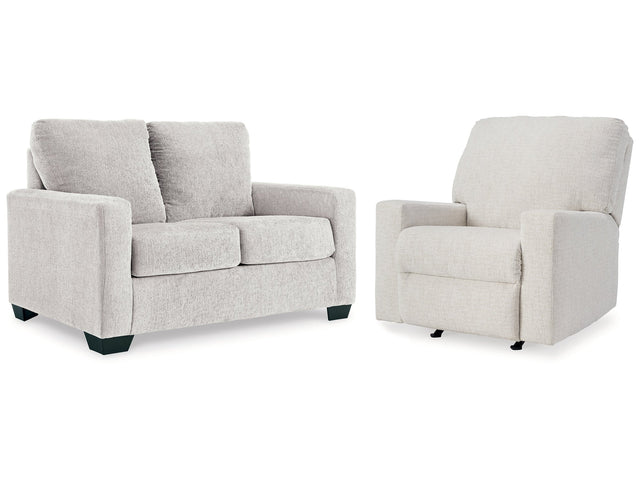 Rannis Snow Twin Sofa Sleeper & Recliner (Online Special Price) - Ornate Home