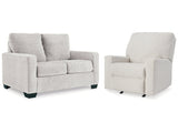 Rannis Snow Twin Sofa Sleeper & Recliner - Ornate Home