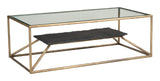 Ranol Brass Coffee Table - Ornate Home