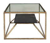 Ranol Brass Coffee Table - Ornate Home
