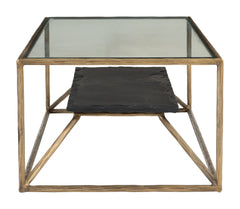 Ranol Brass Coffee Table - Ornate Home
