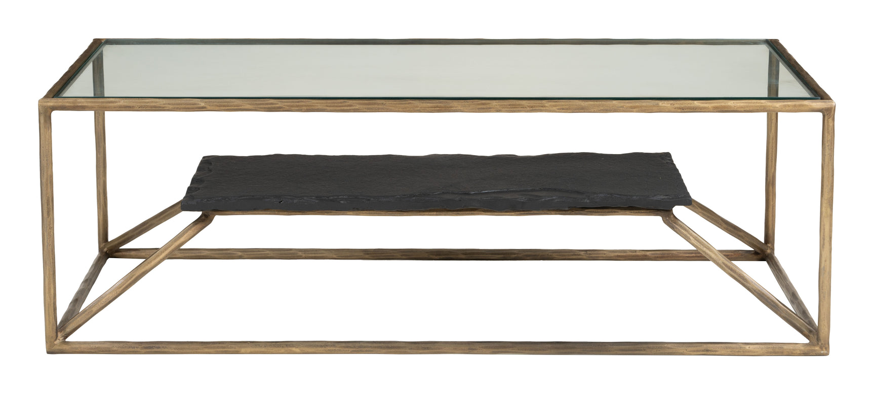 Ranol Brass Coffee Table - Ornate Home