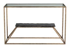 Ranol Brass Console Table - Ornate Home