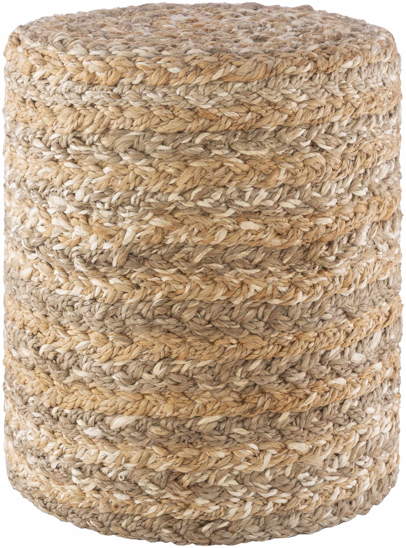 Ranskill Cotton Knitted Pouf - Clearance - Ornate Home