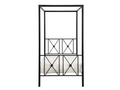 Rapa Black Twin Platform Bed - Ornate Home