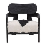 Raphael Black/White Occasional Chair - Ornate Home
