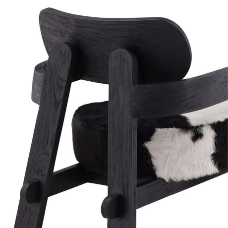 Raphael Black/White Occasional Chair - Ornate Home