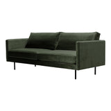 Raphael Dark Green Sofa - Ornate Home