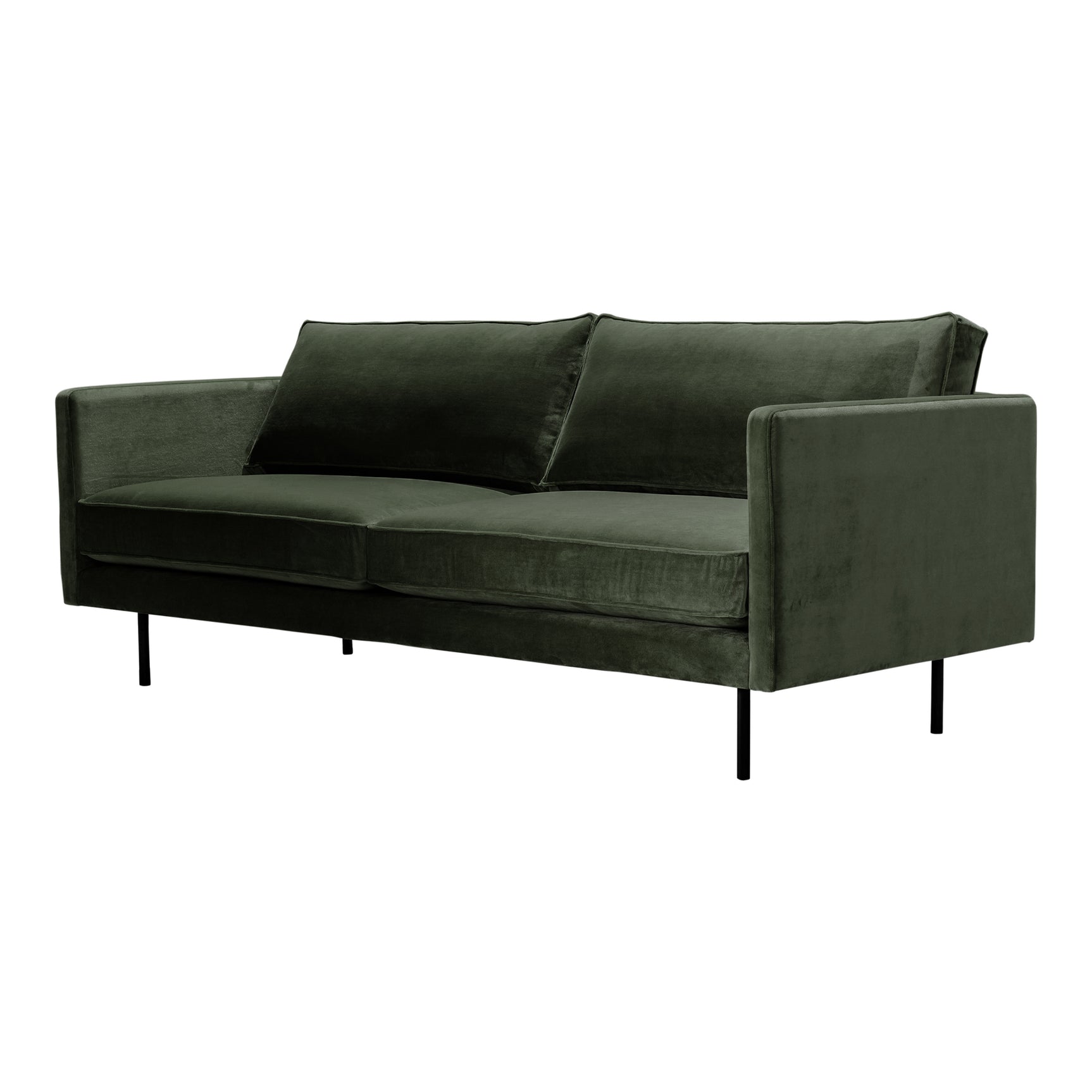 Raphael Dark Green Sofa - Ornate Home