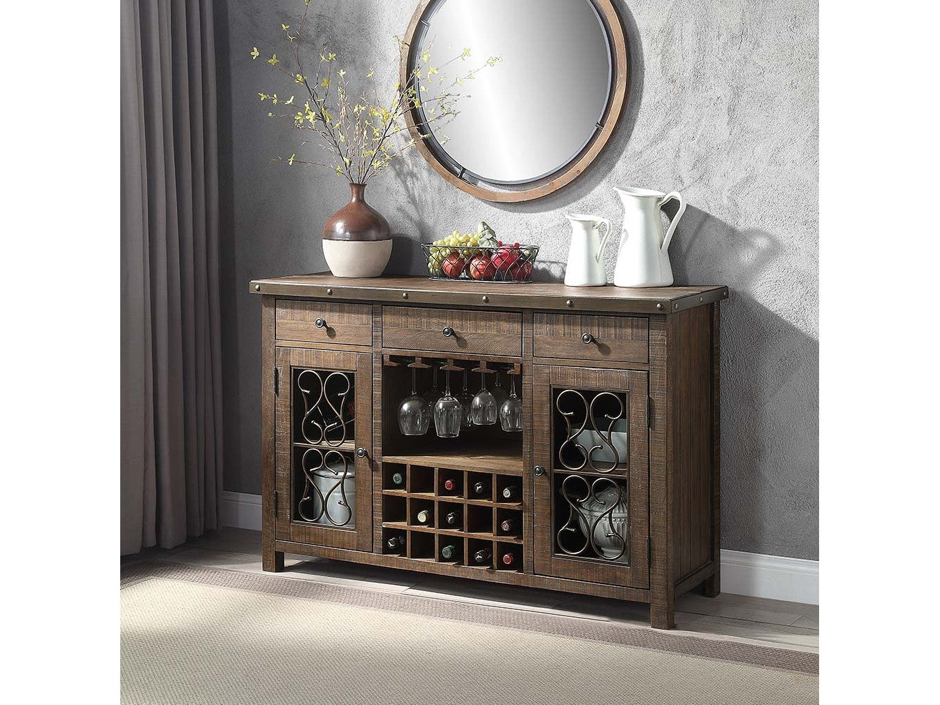Raphaela Dining Server - Ornate Home