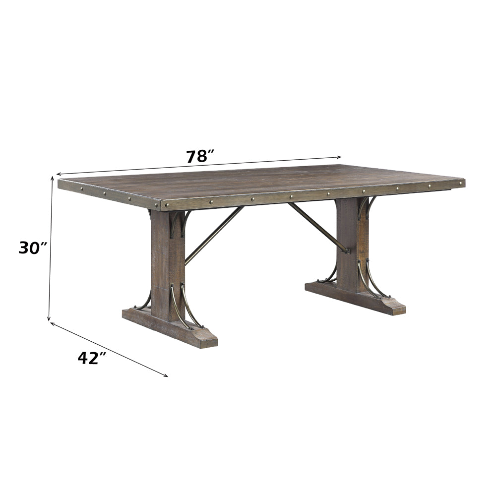 Raphaela Rectangular Dining Table - Ornate Home