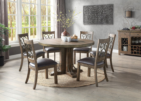 Raphaela Round Dining Table - Ornate Home