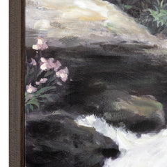 Rapids Green/Brown Canvas - Ornate Home