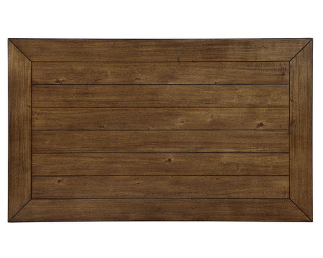 Rapidview Walnut/Light Gray 7 Pc. Dining Room Set - Ornate Home