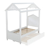 Rapunzel White Twin Bed - Ornate Home