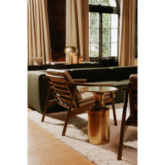 Rassa Gold Accent Table - Ornate Home