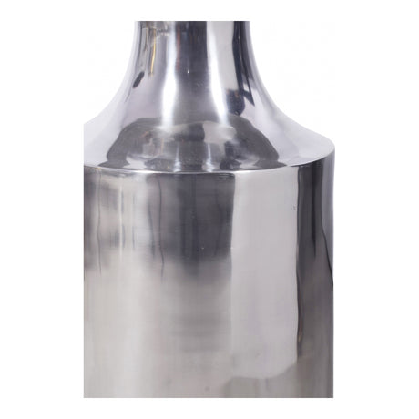 Rassa Polished Silver Accent Table - Ornate Home