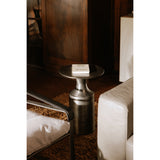 Rassa Zinc Accent Table - Ornate Home