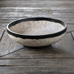 Rastia Black/Brown Terrazzo Bowl - Ornate Home