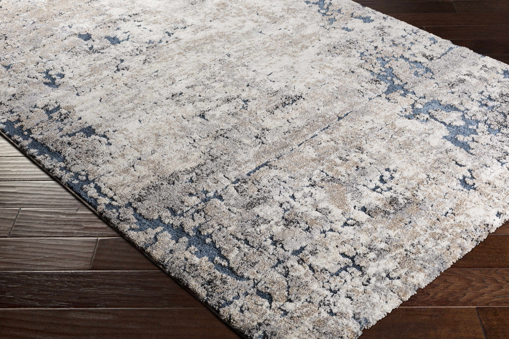 Ratho Rock Pattern Thick Rug - Ornate Home