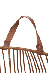Rattan Iron Natural Basket - Ornate Home