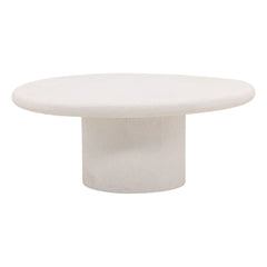 Raul White Outdoor Coffee Table - Ornate Home