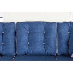 Ravel Blue Loveseat - Ornate Home