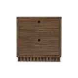 Ravelle Walnut Grove 2 Drawer Nightstand