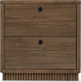 Ravelle Walnut Grove 2 Drawer Nightstand