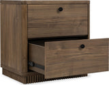 Ravelle Walnut Grove 2 Drawer Nightstand