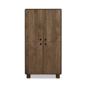 Ravelle Walnut Grove 4 Door Wood Cabinet - Ornate Home