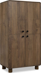 Ravelle Walnut Grove 4 Door Wood Cabinet - Ornate Home