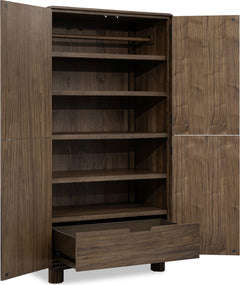 Ravelle Walnut Grove 4 Door Wood Cabinet - Ornate Home