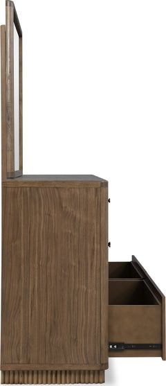 Ravelle Walnut Grove 66W Dresser - Ornate Home