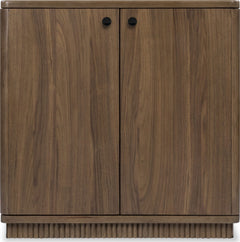 Ravelle Walnut Grove Bar Cabinet - Ornate Home
