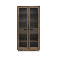 Ravelle Walnut Grove Display Cabinet - Ornate Home