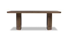 Ravelle Walnut Grove Fixed Dining Table - Ornate Home