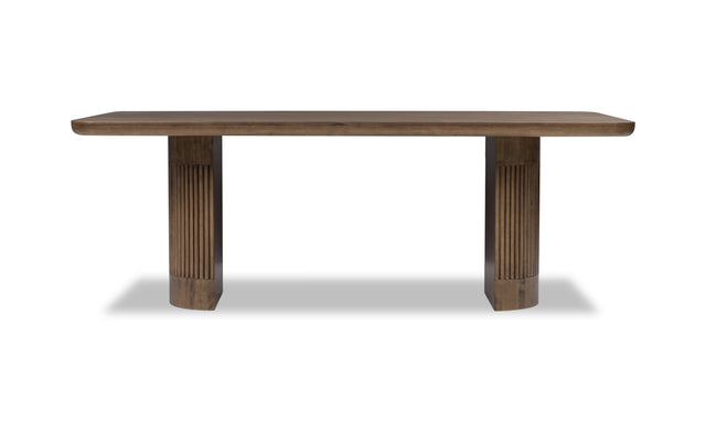Ravelle Walnut Grove Fixed Dining Table - Ornate Home